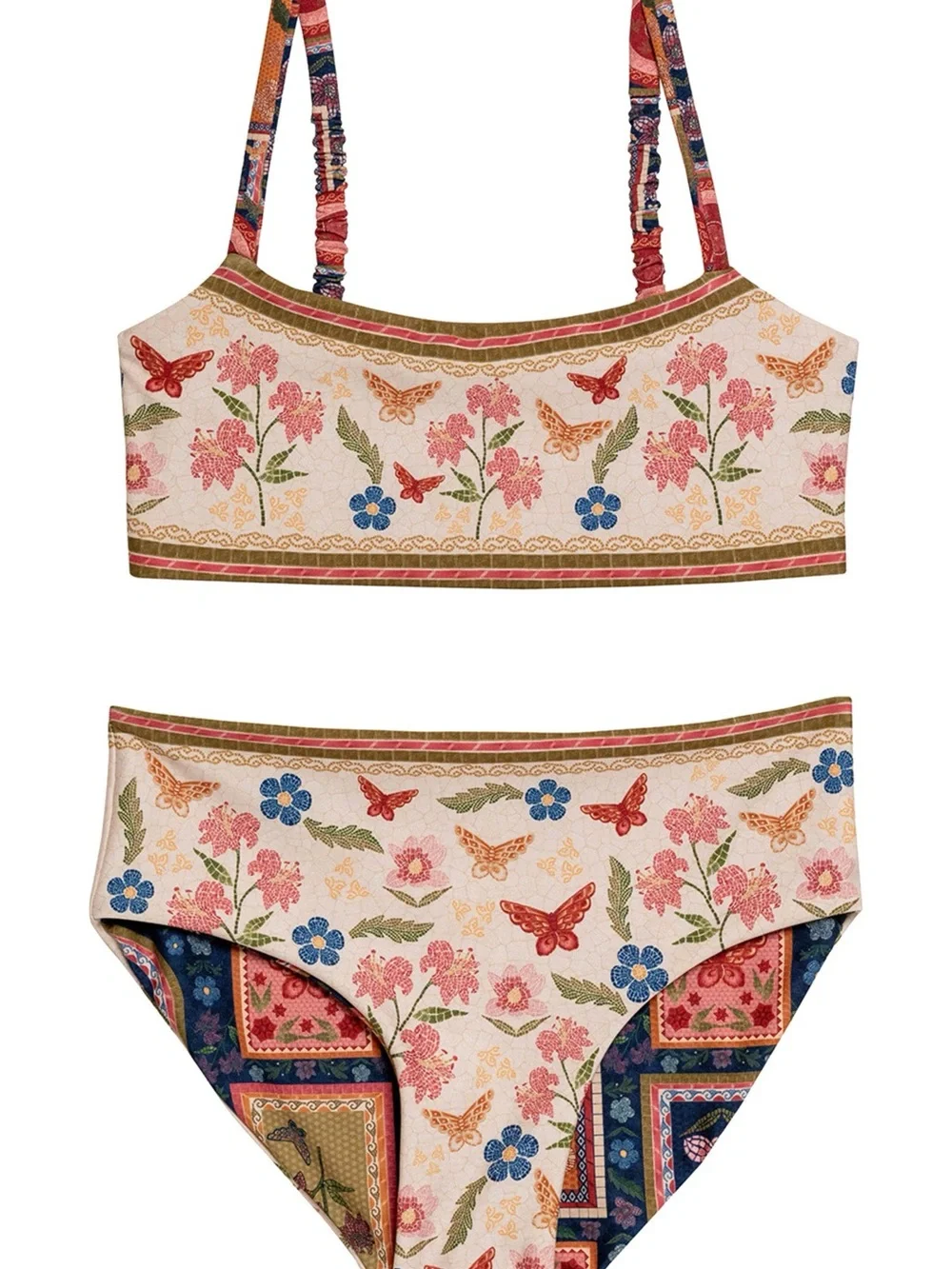 Agua Bendita Reversible Two-Piece Swimsuit